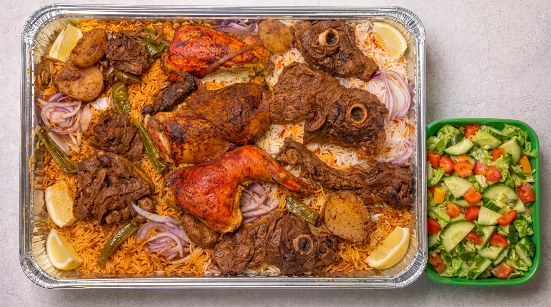 Catering for the whole crew