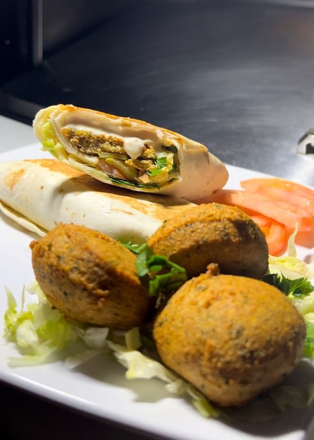 Falafel Wrap.