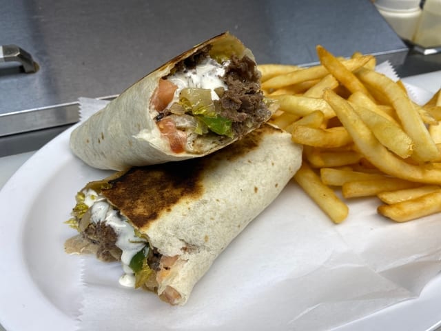 Steak Wrap.