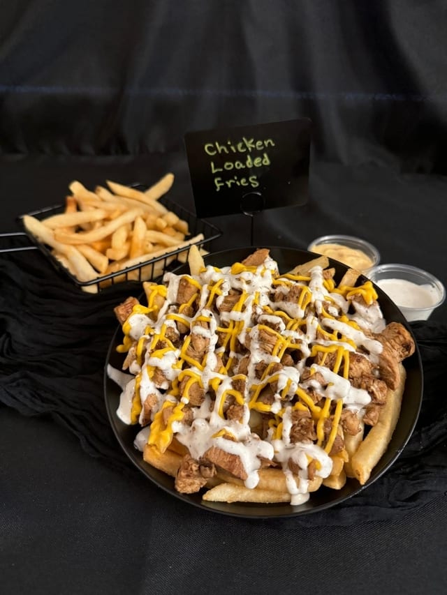 Chicken Loaded Fries.