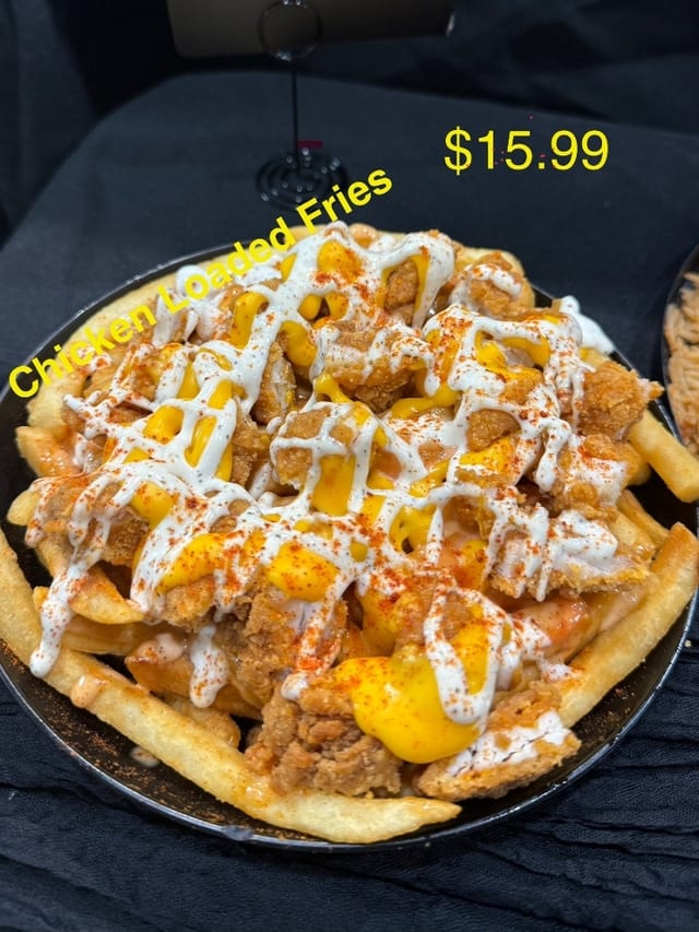 Crispy Loaded Fries.