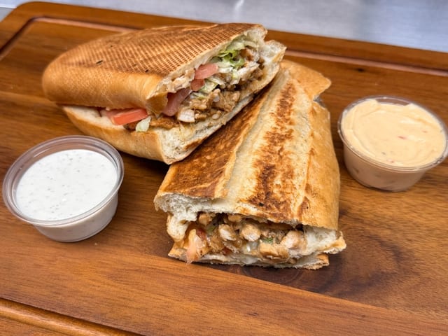 Half Chicken Sub.